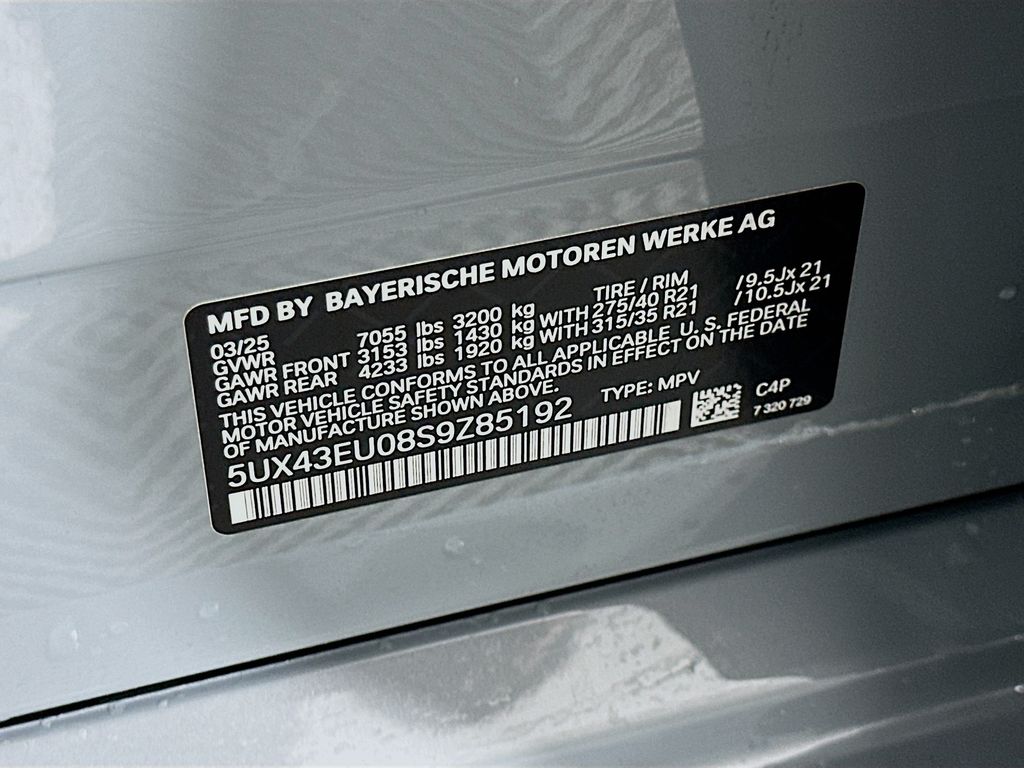 2025 BMW X5 xDrive50e 24