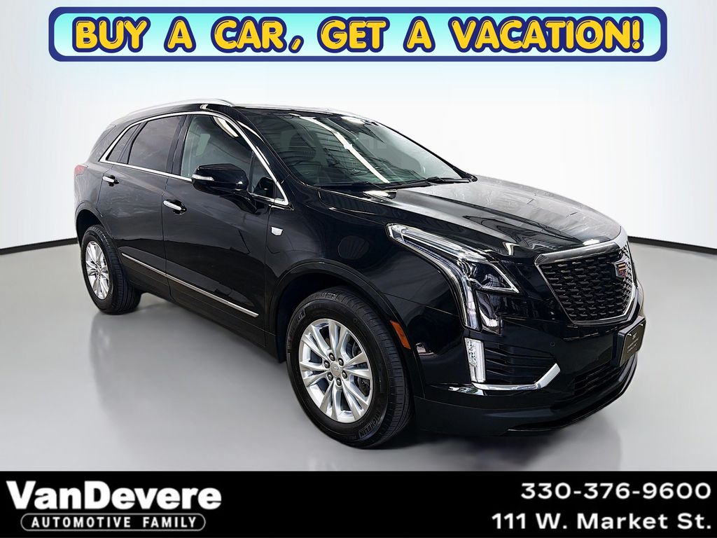 Black 2024 Cadillac XT5 Luxury AWD SUV / Crossover Four-Wheel Drive 9-Speed Automatic