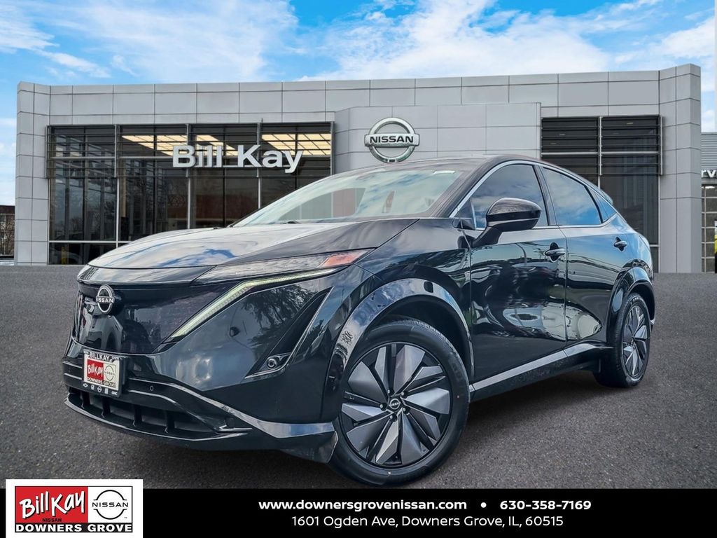 Black Diamond Pearl 2023 Nissan Ariya SUV / Crossover Front-Wheel Drive Continuously Variable Transmission