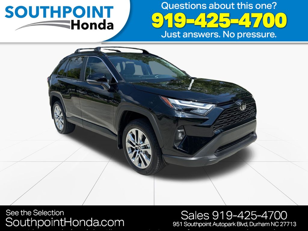 Midnight Black Metallic 2025 Toyota RAV4 SUV / Crossover All-Wheel Drive 8-Speed Automatic