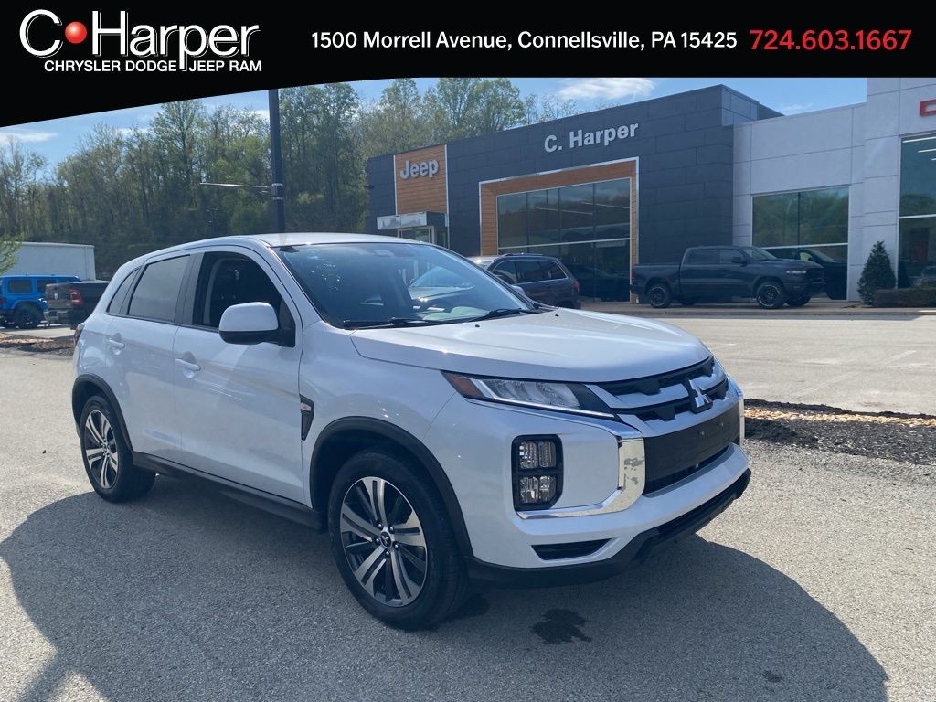 Labrador Black Pearl 2025 Mitsubishi Outlander Sport ES AWC SUV / Crossover All-Wheel Drive Continuously Variable Transmission