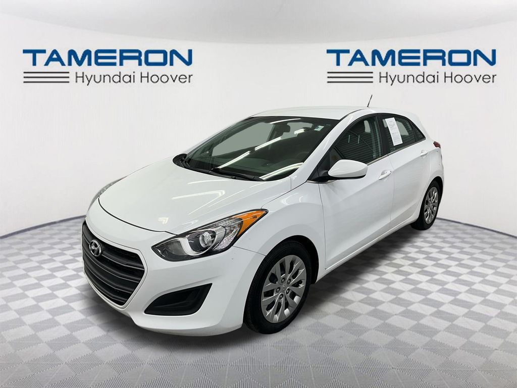 Ceramic White 2017 Hyundai Elantra GT FWD Hatchback Front-Wheel Drive 6-Speed Automatic