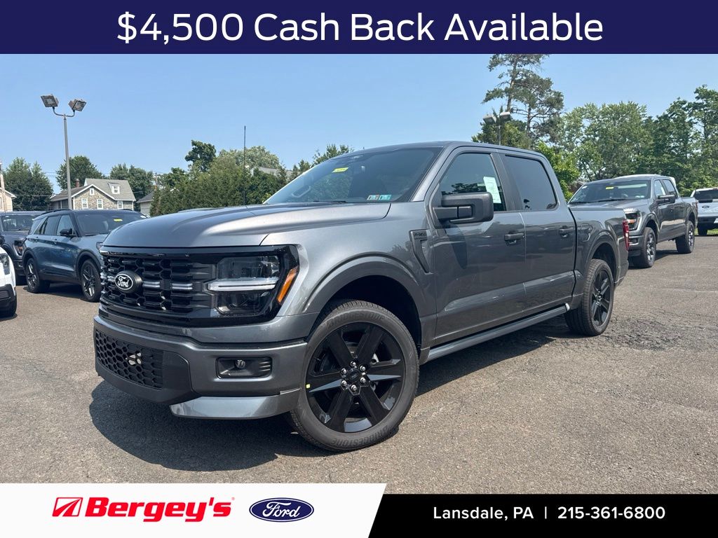 Carbonized Gray Metallic 2026 Ford F-150 Pickup Truck Four-Wheel Drive Automatic