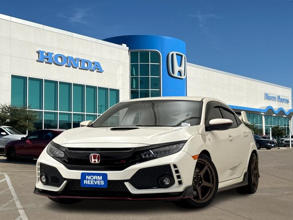 Championship White 2018 Honda Civic Type R Touring FWD Hatchback Front-Wheel Drive 6-Speed Manual