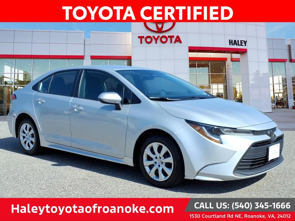 Classic Silver Metallic 2024 Toyota Corolla Sedan Front-Wheel Drive Continuously Variable Transmission