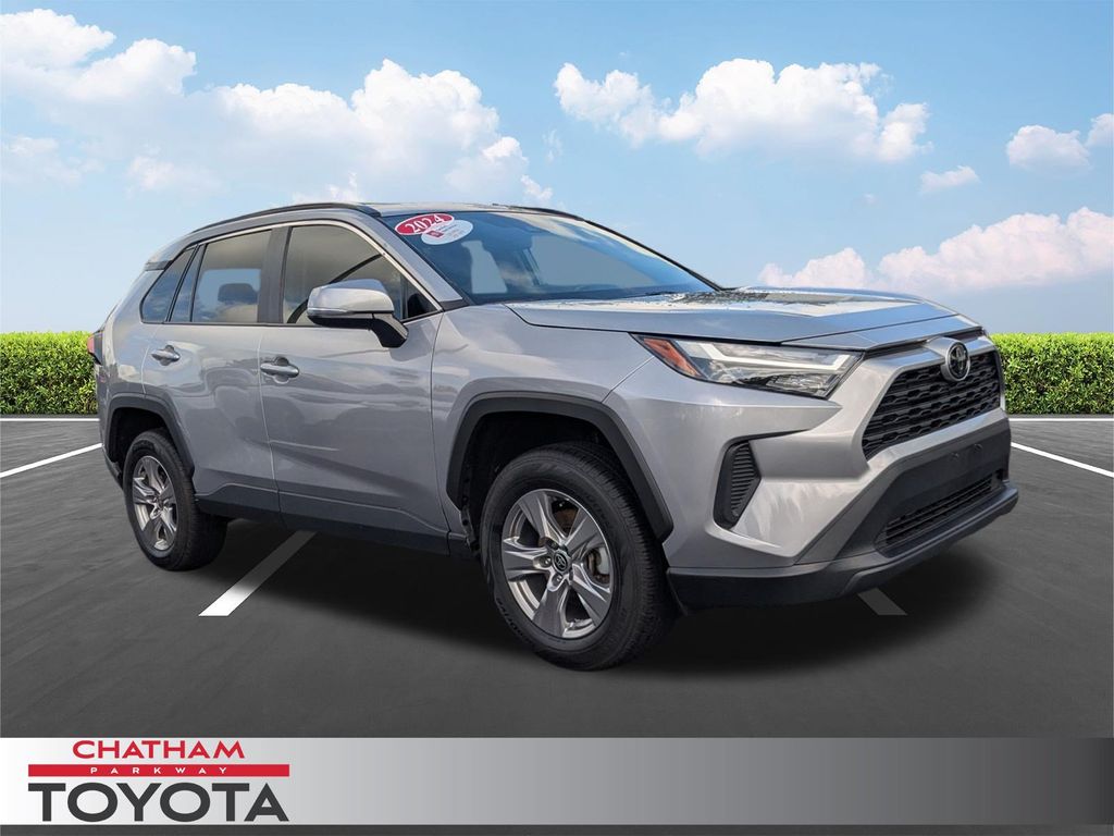 Silver Sky Metallic 2024 Toyota RAV4 SUV / Crossover All-Wheel Drive 8-Speed Automatic