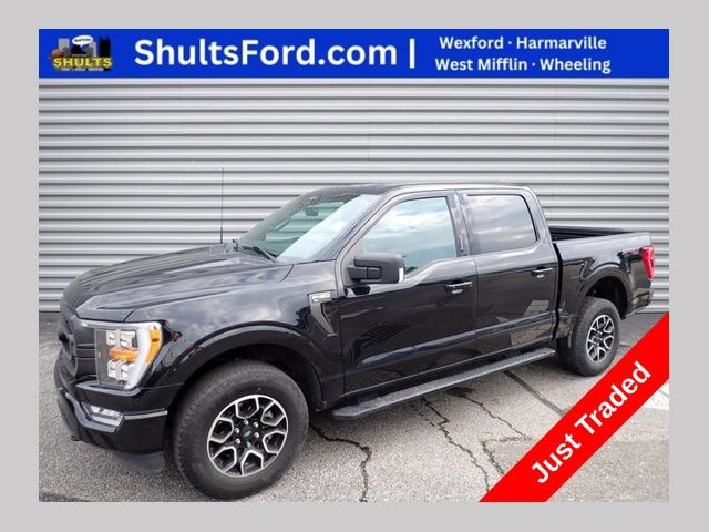 Black Metallic 2023 Ford F-150 Pickup Truck Four-Wheel Drive Automatic