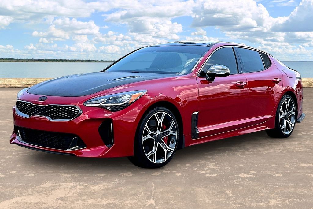 HiChroma Red 2018 Kia Stinger GT2 RWD Sedan Rear-Wheel Drive 8-Speed Automatic