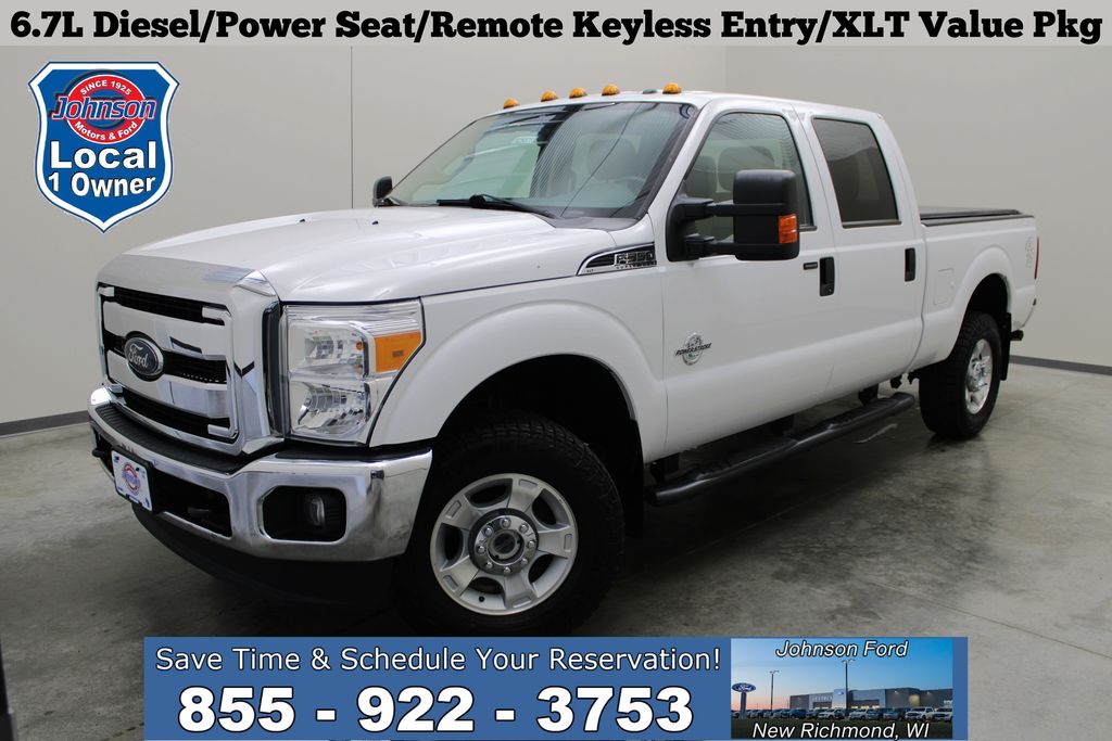 Oxford White 2016 Ford F-350 Super Duty Pickup Truck Four-Wheel Drive 6-Speed Automatic