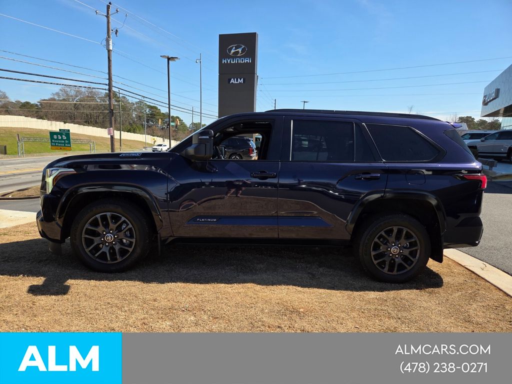 Used 2023 Blue Toyota Platinum image 3