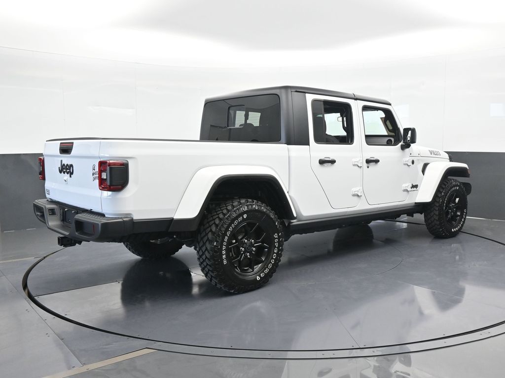 Used 2024 Bright White Clearcoat Jeep Willys image 6