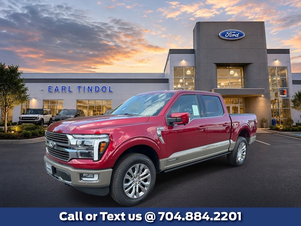 Ruby Red Metallic Tinted Clearcoat 2026 Ford F-150 Pickup Truck Four-Wheel Drive Automatic