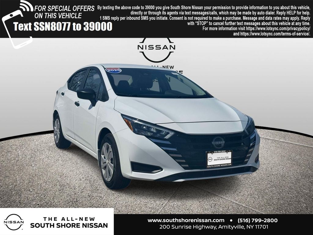 2025 Nissan Versa S FWD