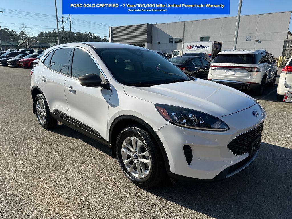 Oxford White 2022 Ford Escape SUV / Crossover All-Wheel Drive 8-Speed Automatic