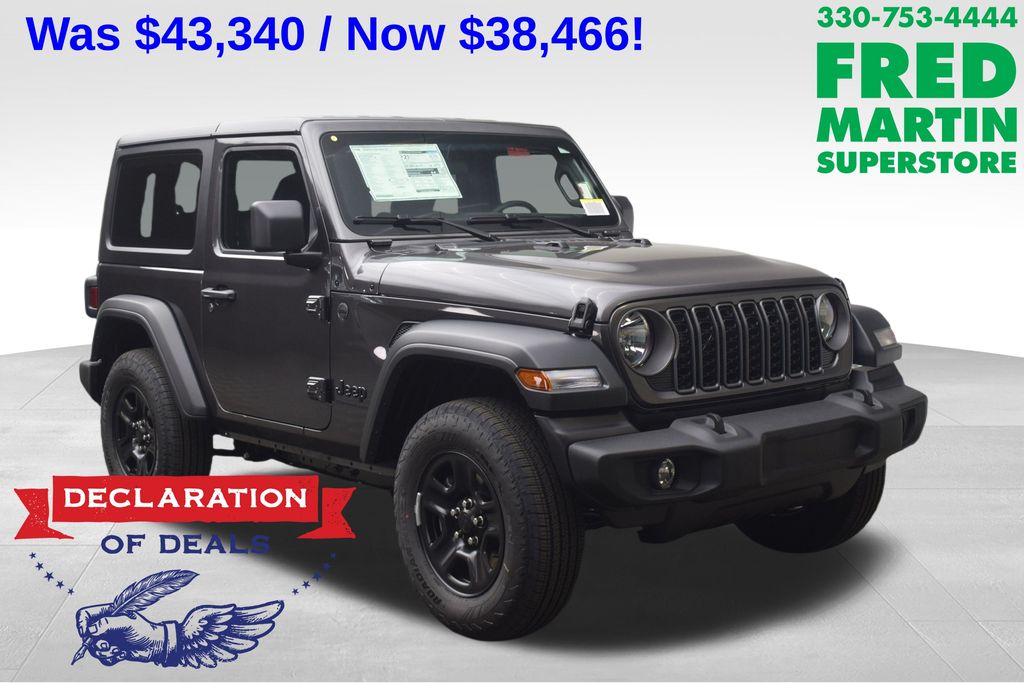 new 2026 Jeep Wrangler car, priced at $38,466