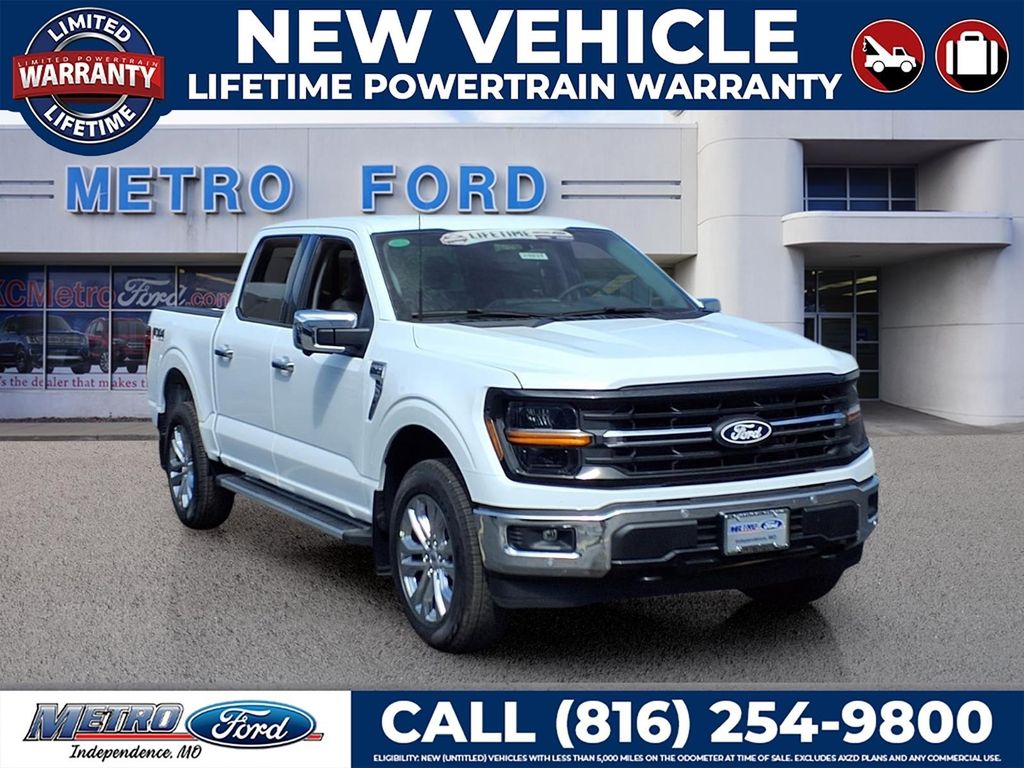 Oxford White 2026 Ford F-150 Pickup Truck Four-Wheel Drive Automatic