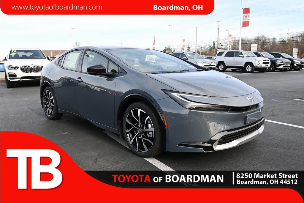 Gray 2026 Toyota Prius Plug-In Hybrid Hatchback Front-Wheel Drive Continuously Variable Transmission