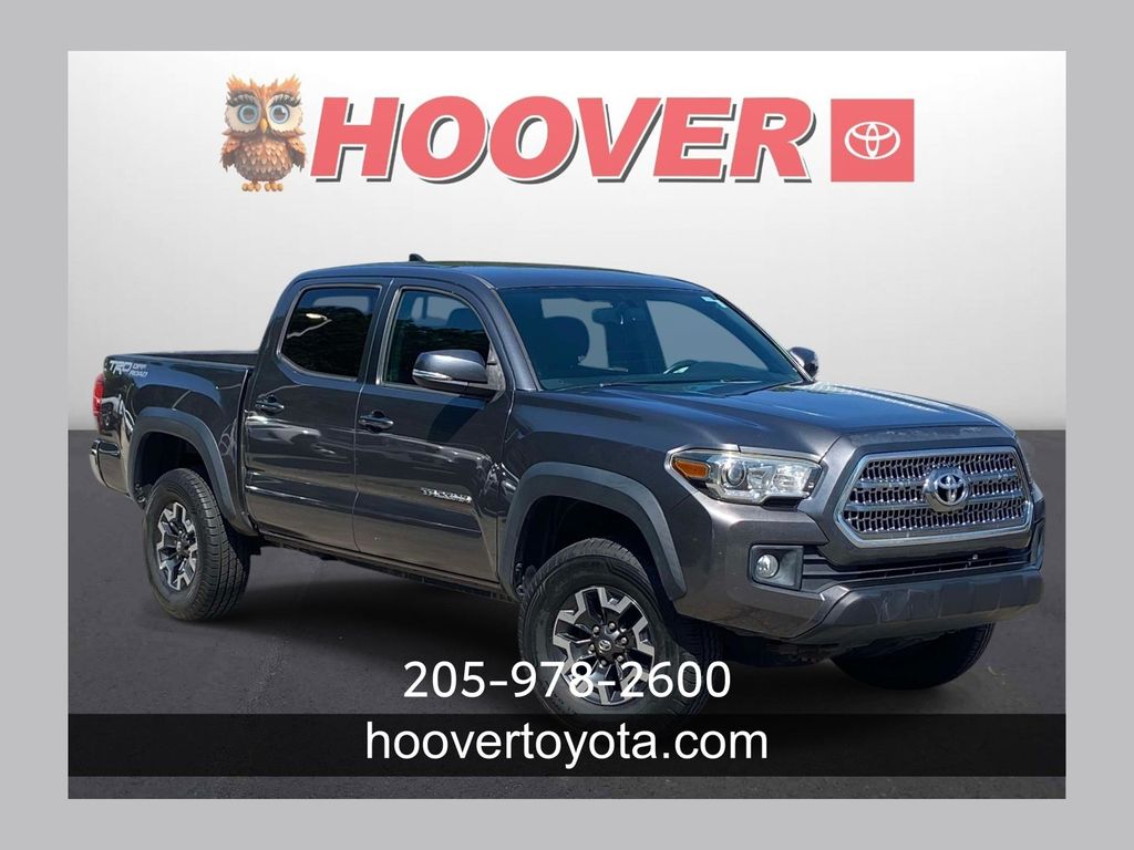 Magnetic Gray Metallic 2017 Toyota Tacoma Pickup Truck 4X2 6-Speed Automatic