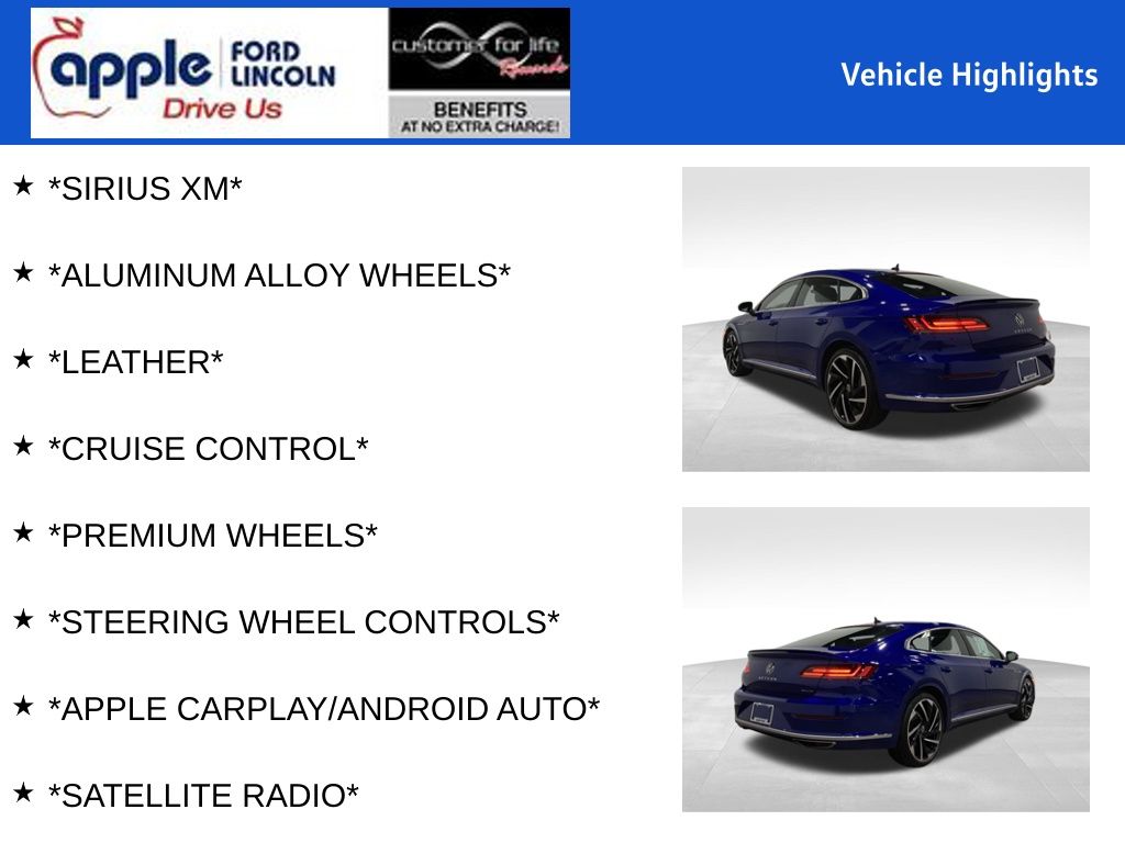 2021 Volkswagen Arteon 2.0T SEL Premium R-Line