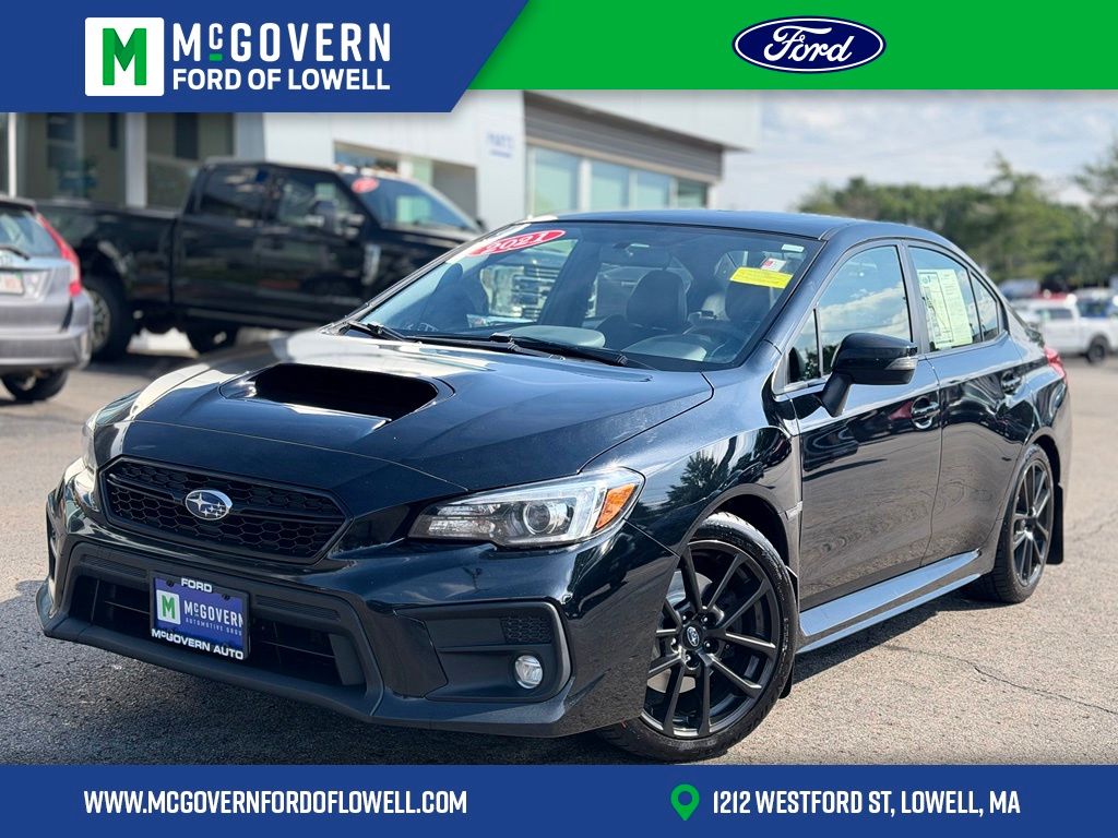 Crystal Black Silica 2021 Subaru WRX Sedan All-Wheel Drive 6-Speed Manual