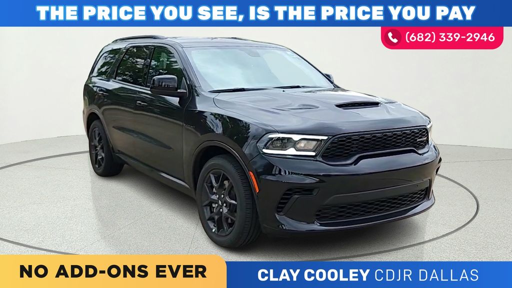 DB Black Crystal Clearcoat 2026 Dodge Durango SUV / Crossover All-Wheel Drive 8-Speed Automatic