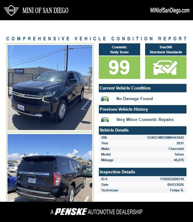 Thumbnail: 2021 Chevrolet Tahoe - 1