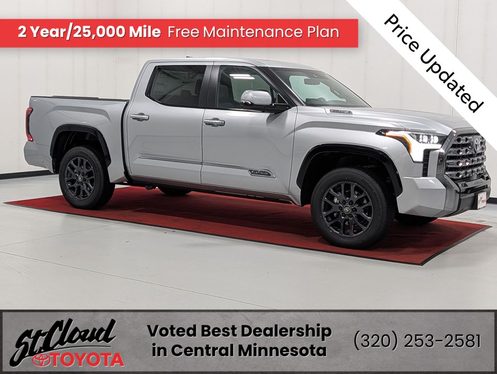 Celestial Silver Metallic 2026 Toyota Tundra Hybrid Pickup Truck Four-Wheel Drive Automatic