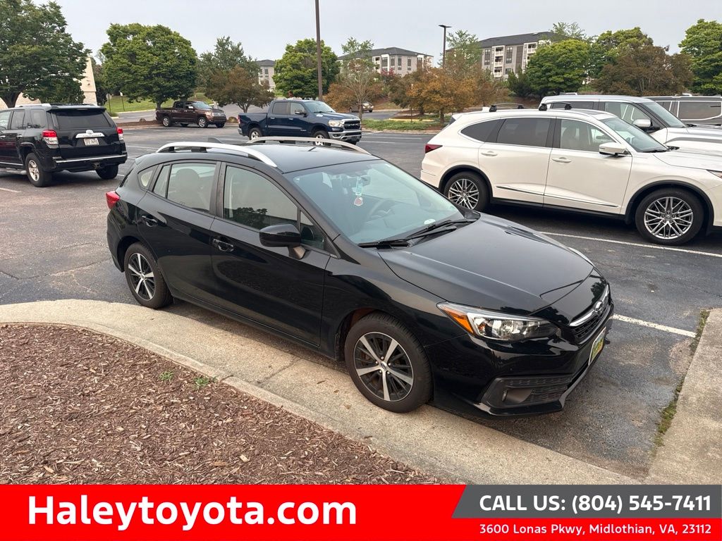 Crystal Black Silica 2021 Subaru Impreza Wagon All-Wheel Drive Continuously Variable Transmission