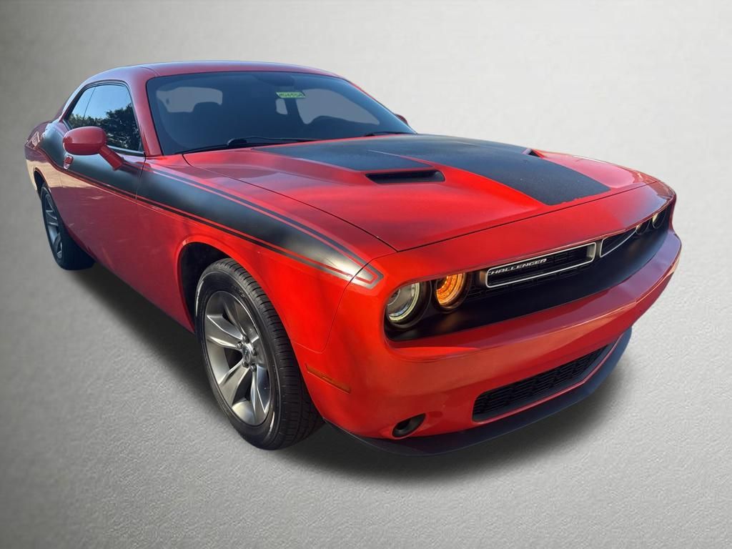Go Mango! 2019 Dodge Challenger Coupe Rear-Wheel Drive 8-Speed Automatic