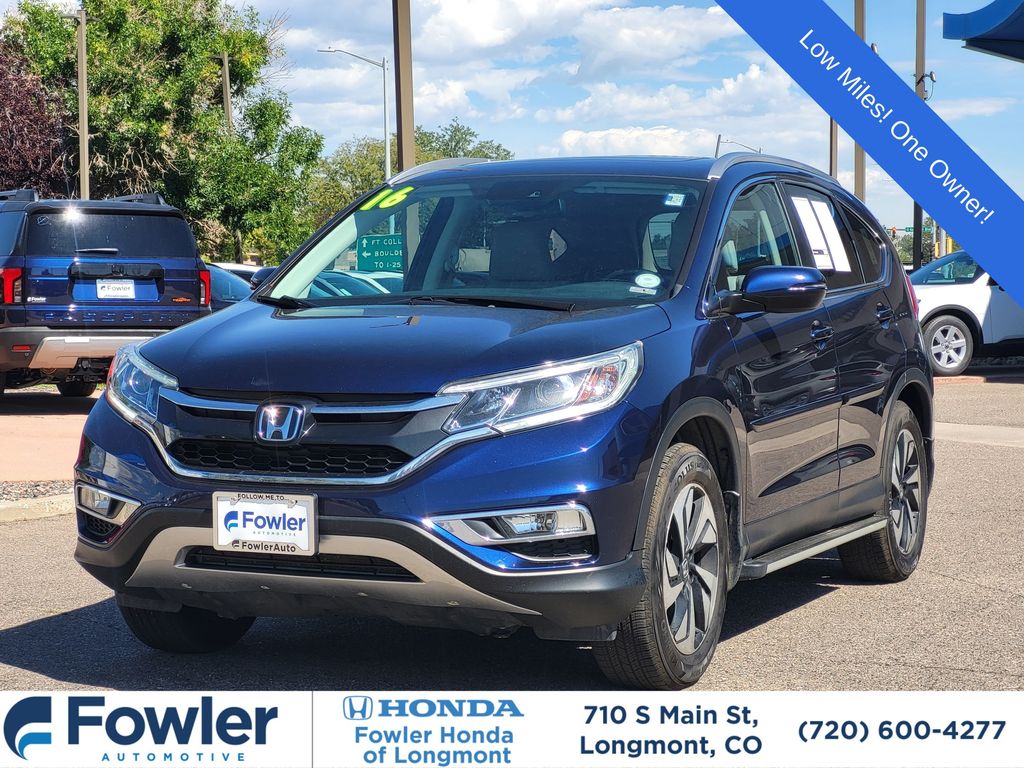 Blue 2016 Honda CR-V SUV / Crossover All-Wheel Drive Continuously Variable Transmission