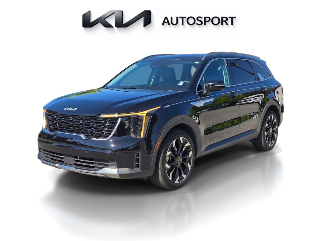 Ebony Black 2024 Kia Sorento EX FWD SUV / Crossover Front-Wheel Drive 8-Speed Dual Clutch