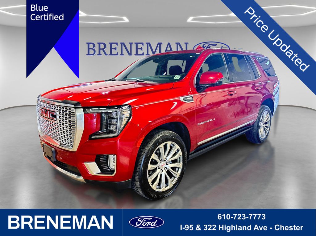 Cayenne Red Tintcoat 2022 GMC Yukon SUV / Crossover Four-Wheel Drive 
