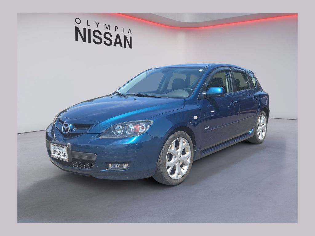 Phantom Blue Mica 2007 Mazda MAZDA3 Hatchback Front-Wheel Drive 5-Speed Automatic