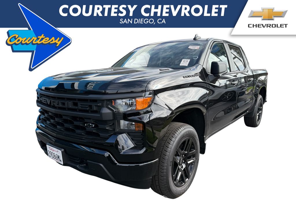 Black 2026 Chevrolet Silverado 1500 Pickup Truck 4X2 8-Speed Automatic