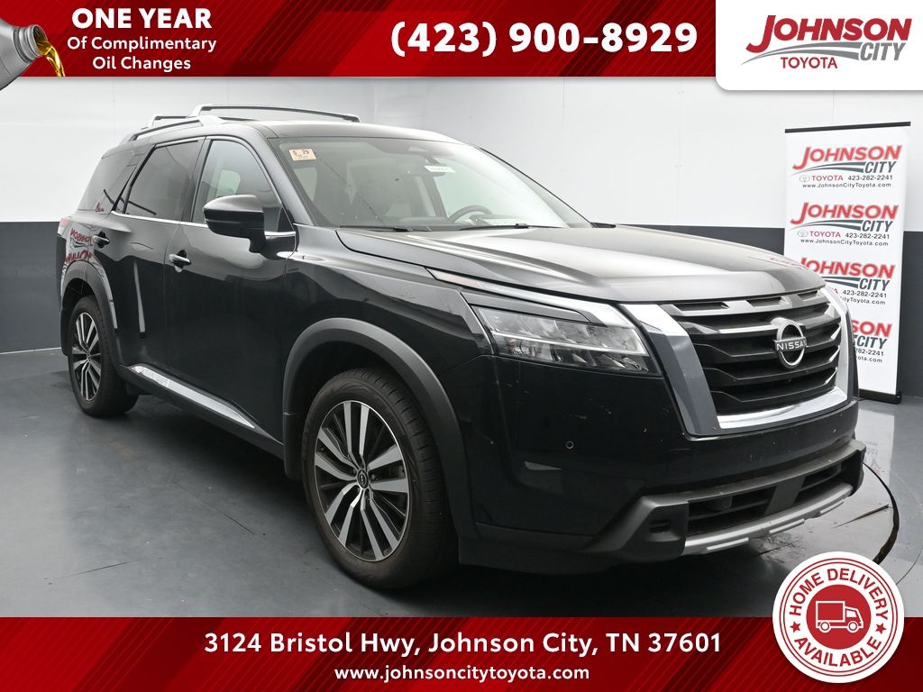 Super Black 2024 Nissan Pathfinder Platinum 4WD SUV / Crossover All-Wheel Drive 9-Speed Automatic