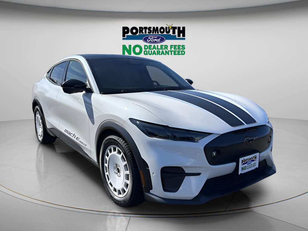 Star White Metallic Tri-Coat 2024 Ford Mustang Mach-E GT AWD SUV / Crossover All-Wheel Drive Automatic