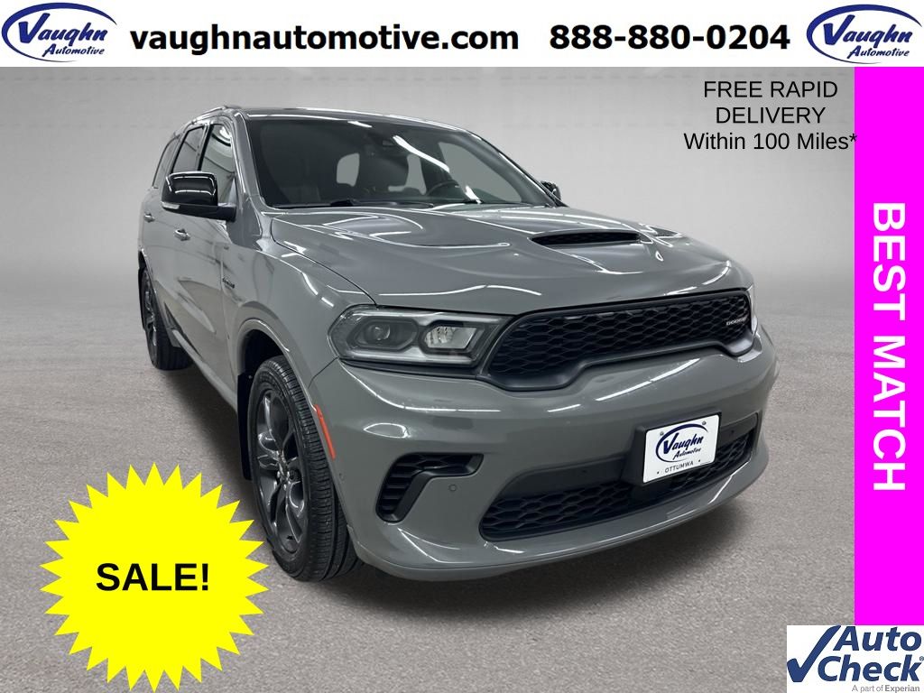 Destroyer Gray Clearcoat 2025 Dodge Durango SUV / Crossover All-Wheel Drive 8-Speed Automatic