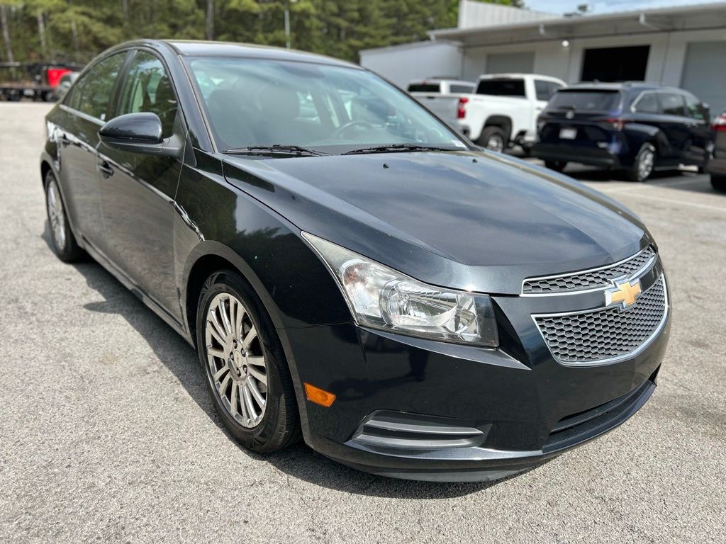 Black Granite Metallic 2013 Chevrolet Cruze Eco Sedan FWD Sedan Front-Wheel Drive 6-Speed Automatic Overdrive