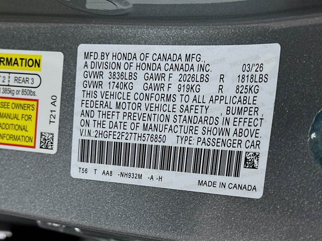 Thumbnail: 2026 Honda Civic - 22