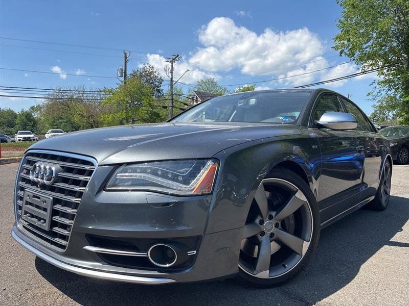 Daytona Gray Pearl 2013 Audi S8 Sedan All-Wheel Drive 8-Speed Automatic