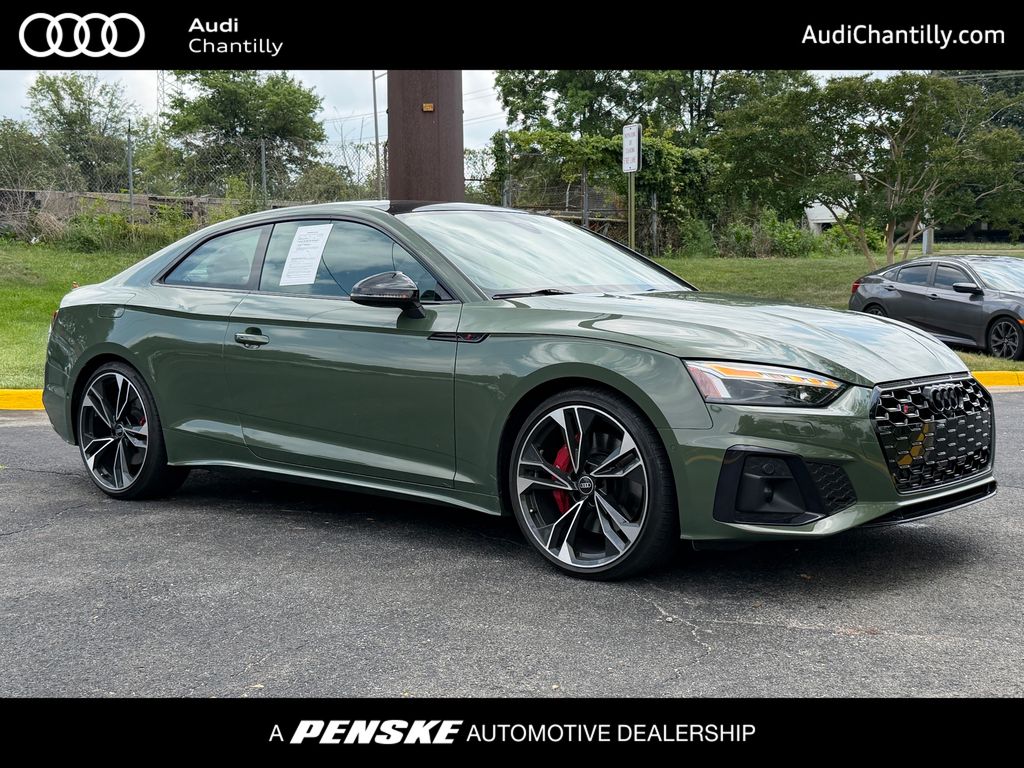 Green Metallic 2023 Audi S5 Coupe All-Wheel Drive 8-Speed Automatic