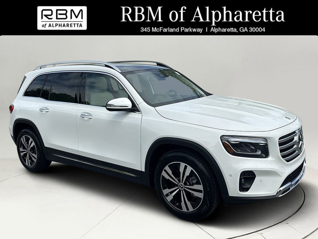 White 2025 Mercedes-Benz GLB 250 FWD SUV / Crossover Front-Wheel Drive 8-Speed Dual Clutch