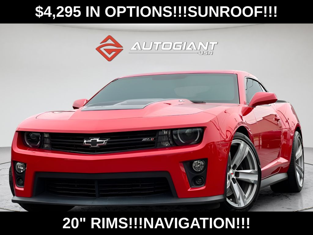 Red Hot 2014 Chevrolet Camaro Coupe Rear-Wheel Drive 6-Speed Automatic