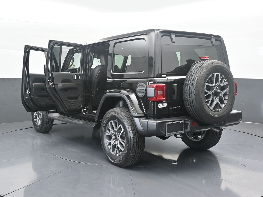 New 2025 Black Clearcoat Jeep Sahara image 75