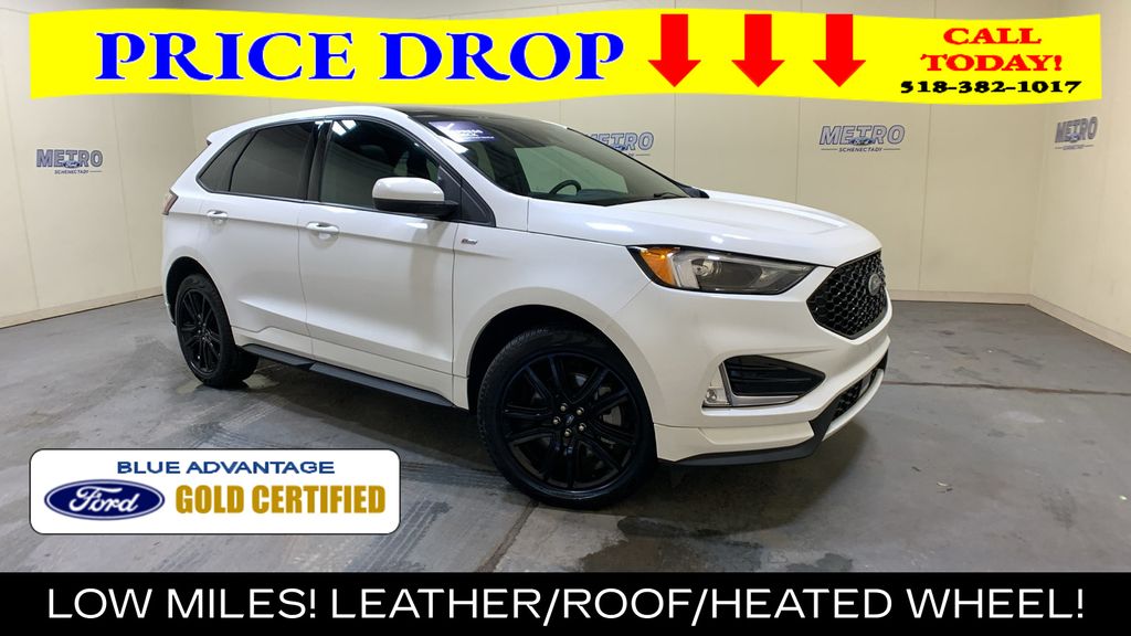 White Metallic 2024 Ford Edge SUV / Crossover All-Wheel Drive 8-Speed Automatic