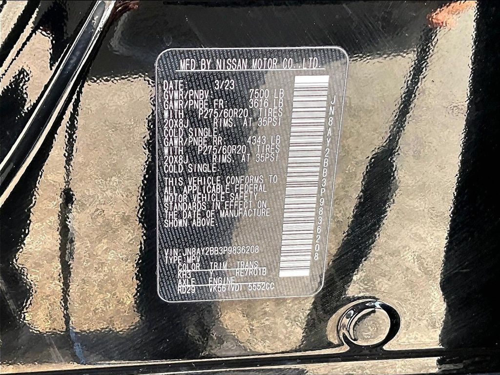 Used 2023 Nissan Armada SL 4D Sport Utility