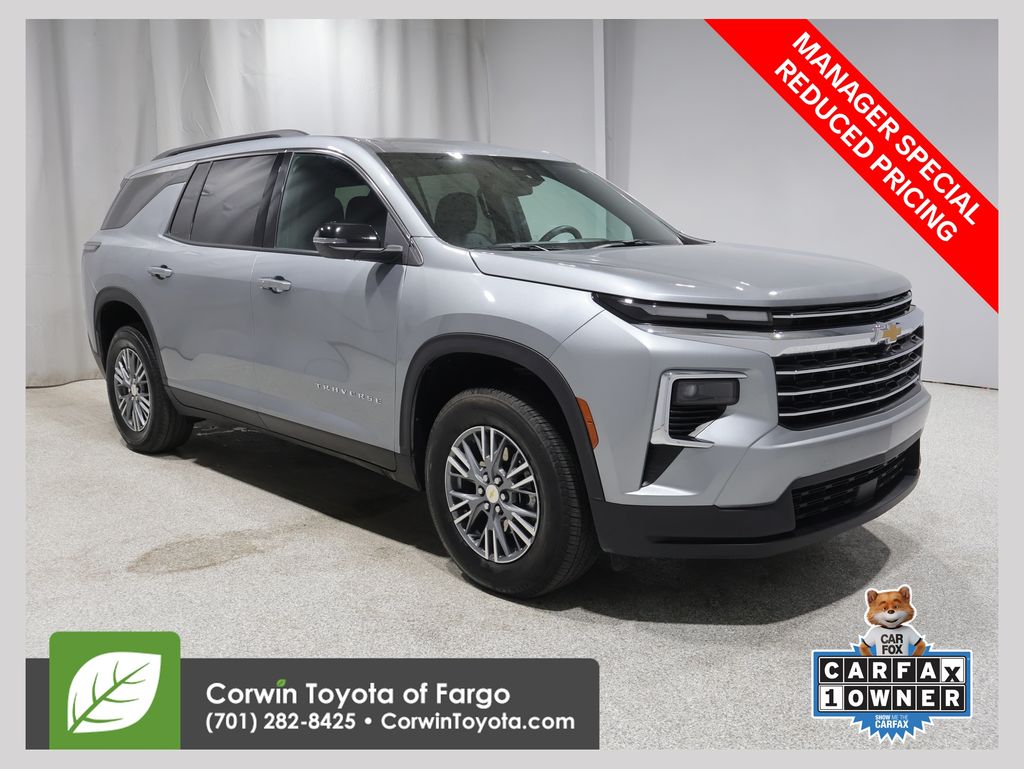 Sterling Gray Metallic 2026 Chevrolet Traverse SUV / Crossover Four-Wheel Drive 8-Speed Automatic