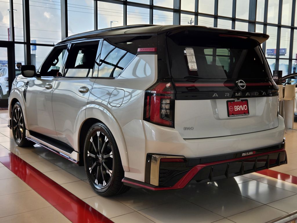 2026 Nissan Armada NISMO White at Bravo Nissan