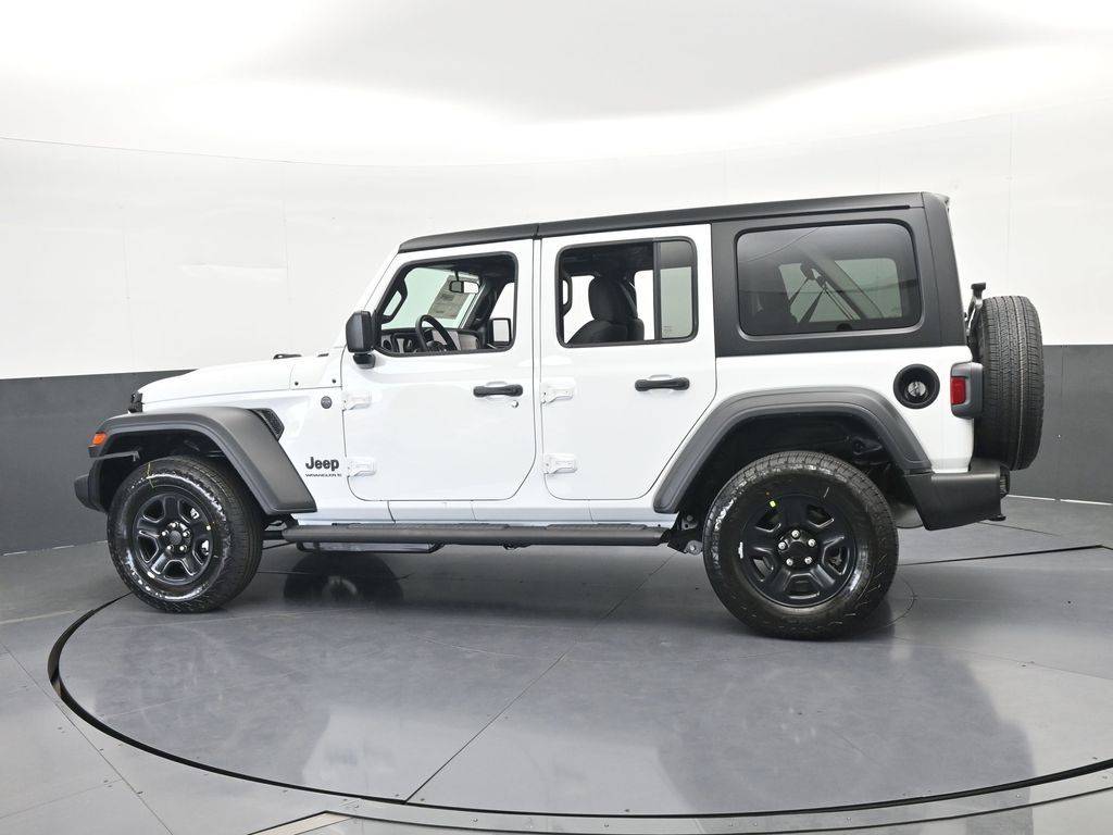 New 2026 Bright White Clearcoat Jeep Sport image 3