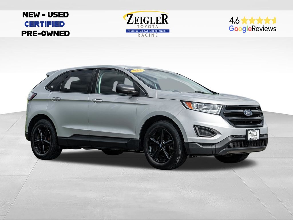 Ingot Silver 2018 Ford Edge SUV / Crossover All-Wheel Drive 6-Speed Automatic